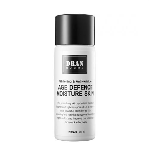 D`RAN HOMME Age Defence Moisture Skin Made in Korea